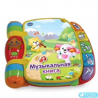 Музыкальная книга VTech рус яз